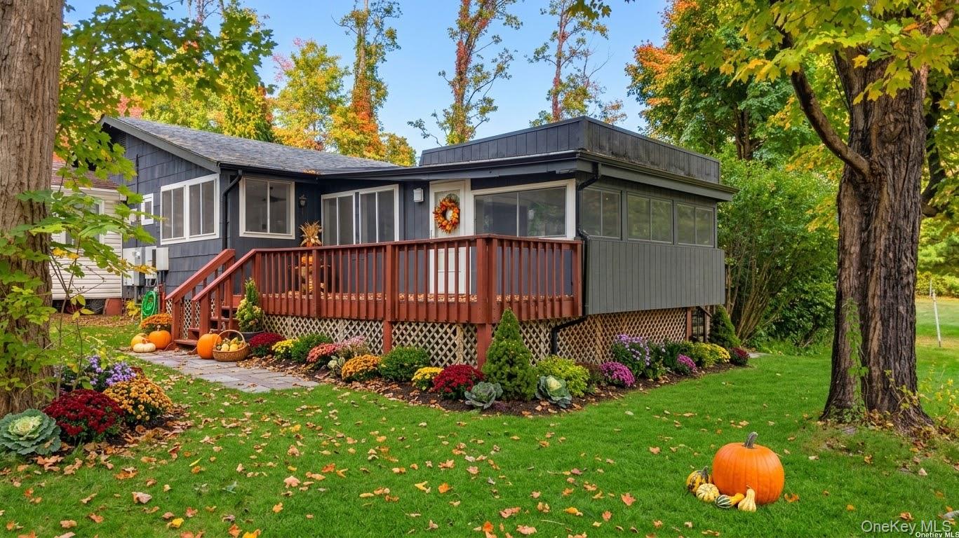 Virtual AI rendering of autumn plants and decorations