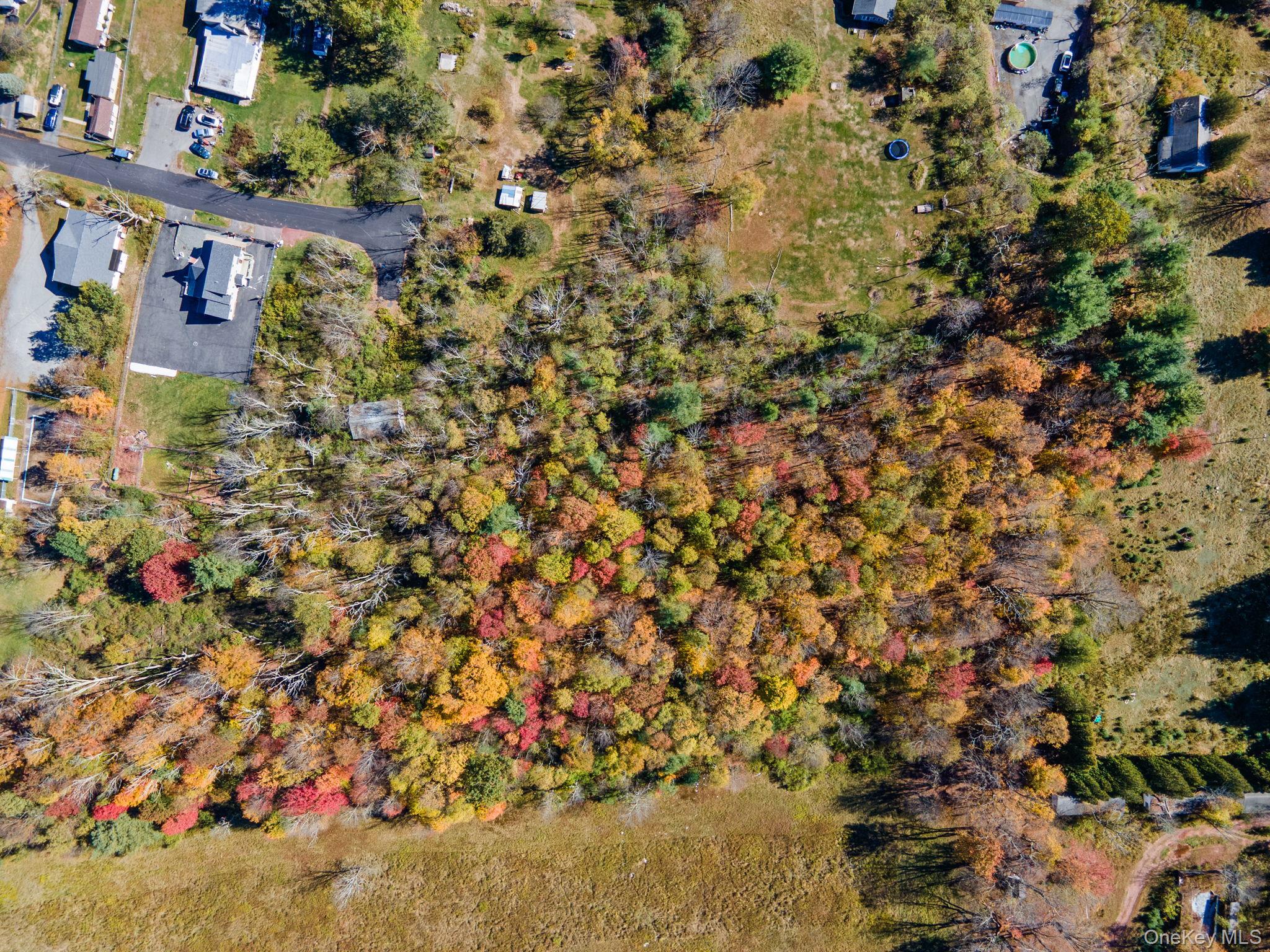 Aerial view of property and surrounding area
