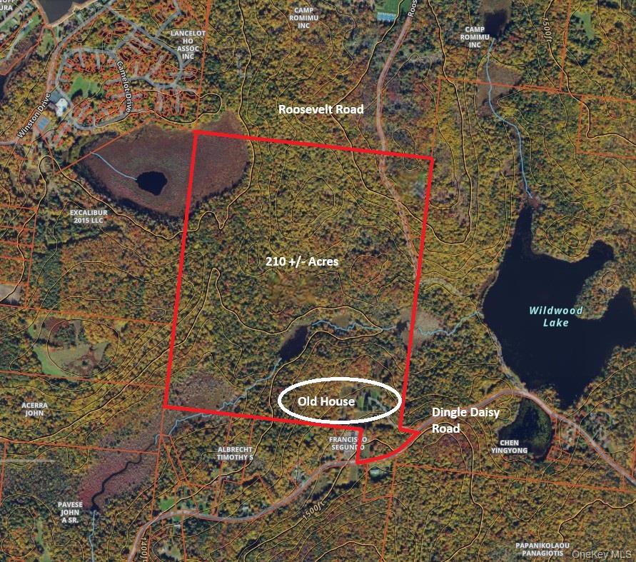 Map / location featuring property boundaries highlighted