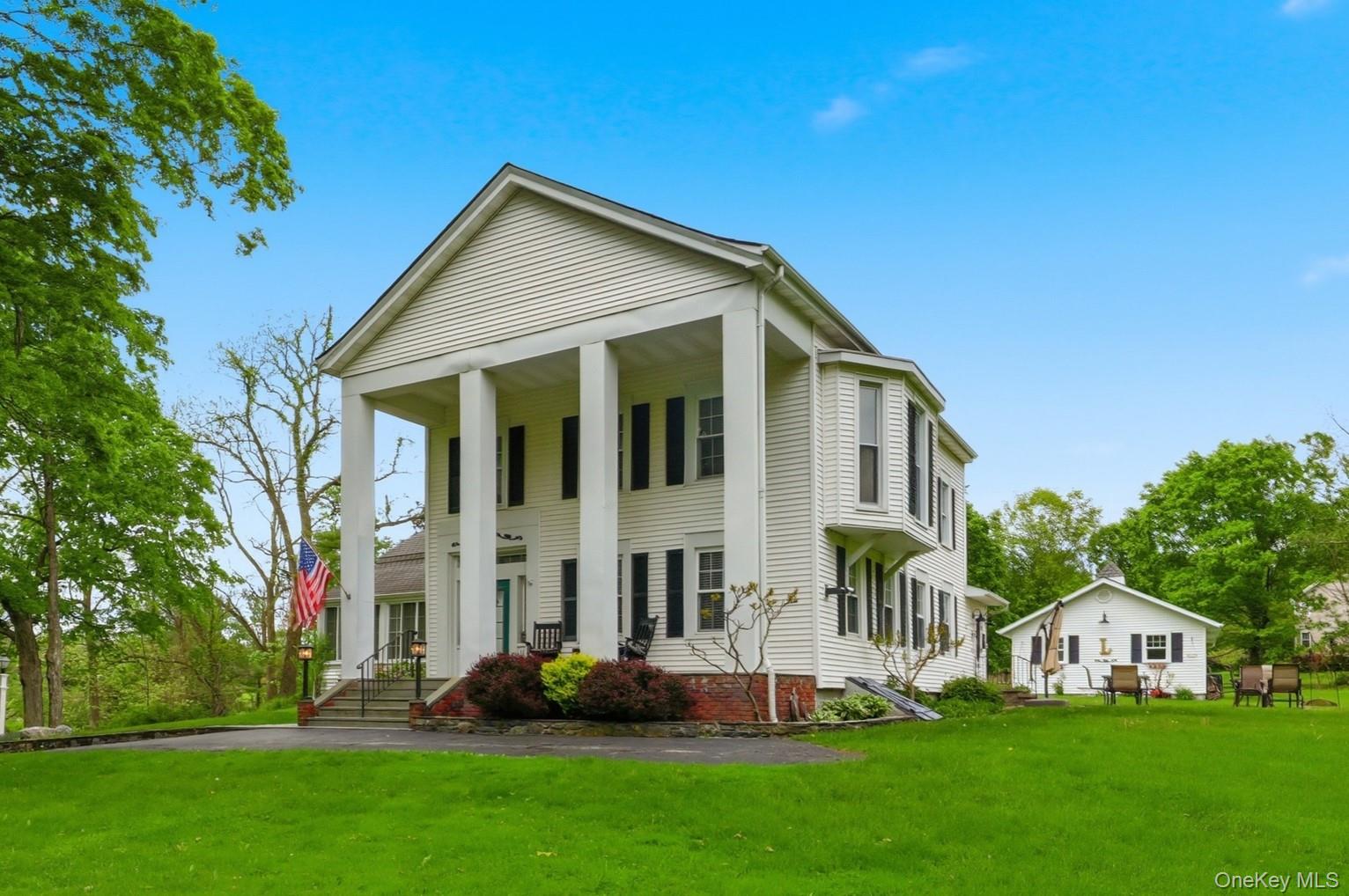 Front of main house