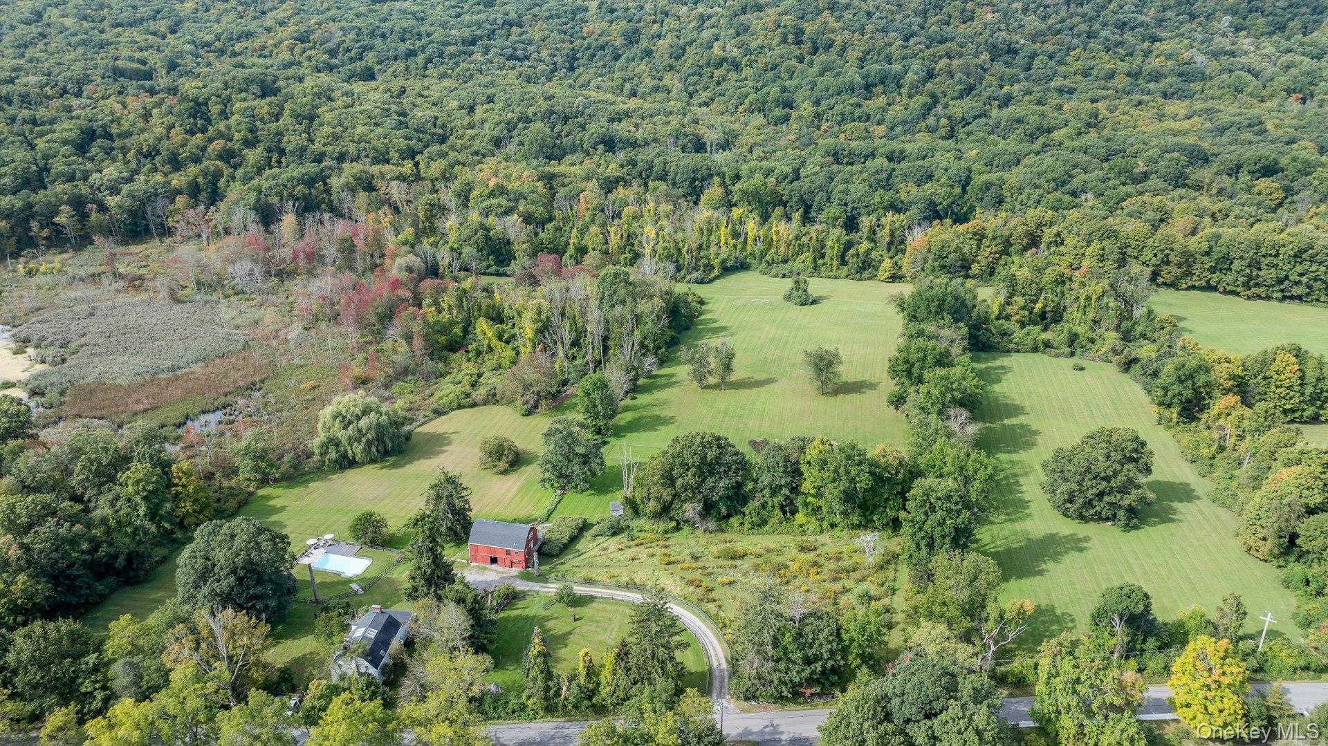 Circa  1795 Dutch Colonial Farmhouse on 37 exceptional acres of fields upon fields. A compound  rarely found! Perfect for horses, farming, hiking  or just enjoying the privacy and quiet.