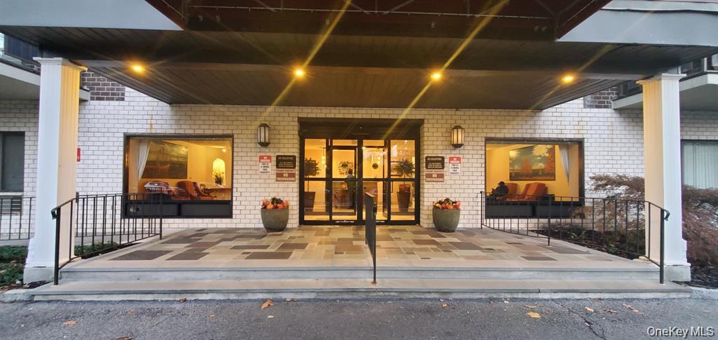 Covered entrance